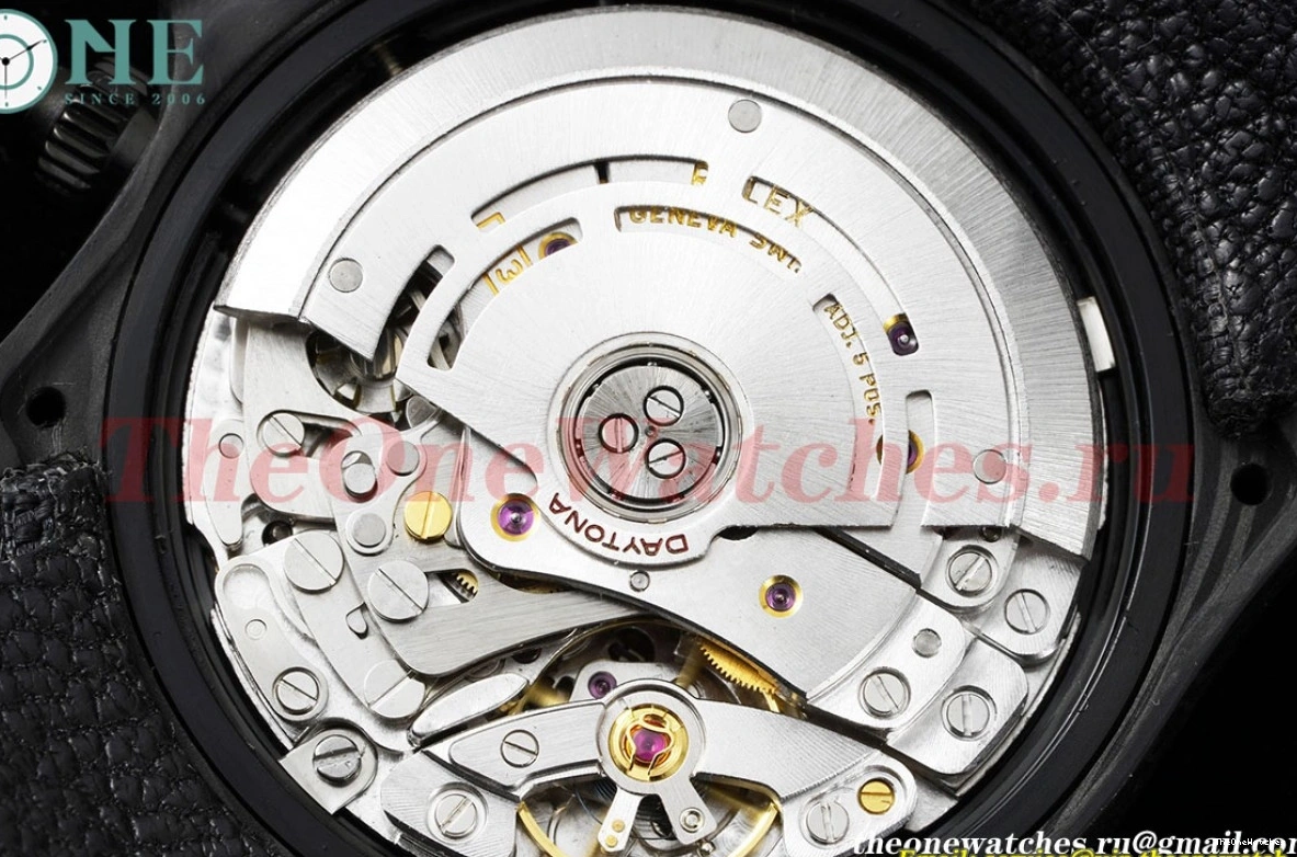 White 40mm Dial Daytona SA4130 DIW Carbon QF NY Black 1230